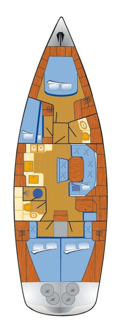 Wynajem łodzi Flensburg tanio Cruiser 46