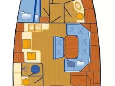 Wynajem łodzi Flensburg tanio Cruiser 46