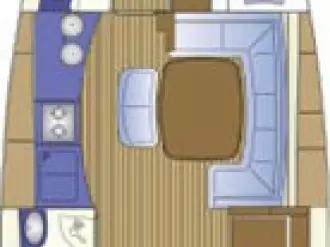 Bavaria Bavaria 44 między profesjonalistami a osobami prywatnymi w La Línea de la Concepción