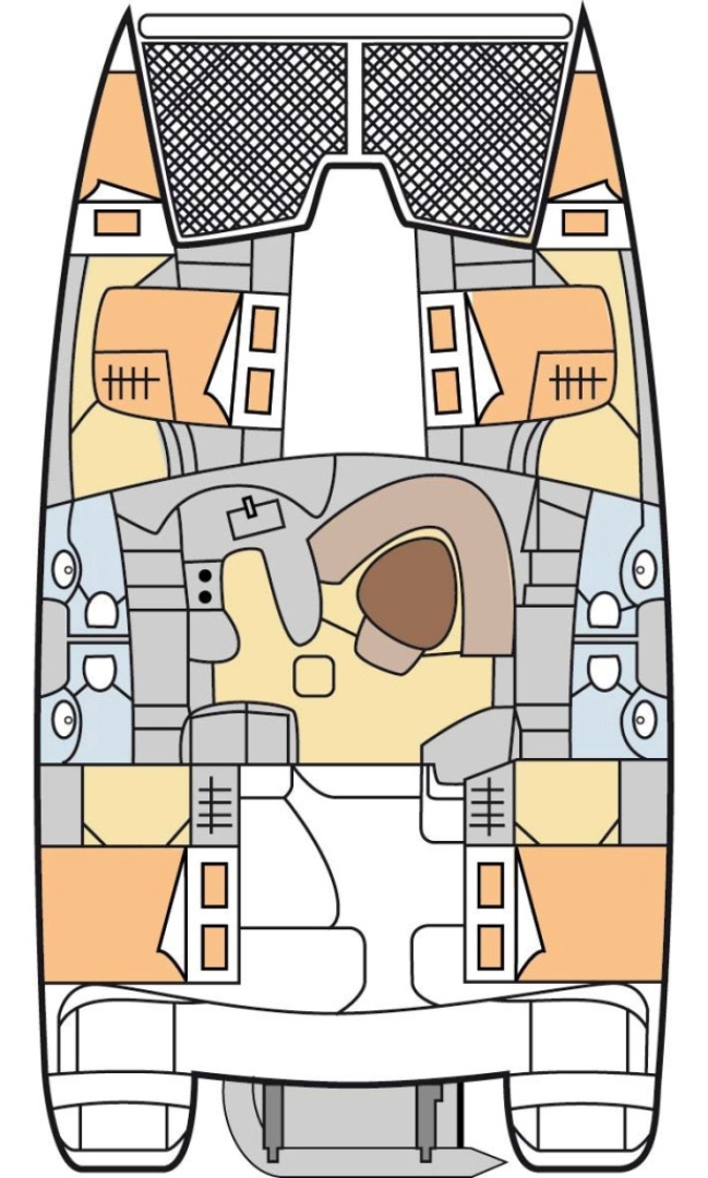 Wynajem łodzi Fethiye tanio Leopard 4300