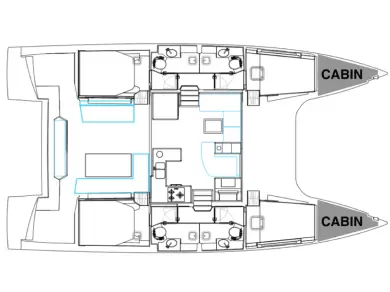 Nautitech Nautitech 46 Fly między profesjonalistami a osobami prywatnymi w Road Town
