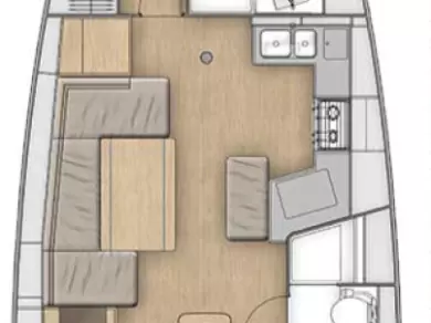 Wynajem łodzi Golfe-Juan tanio Oceanis 40.1