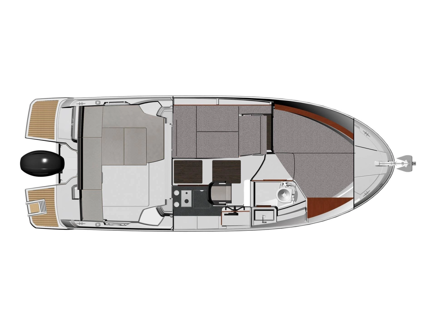 Wynajem Motorówka w Biograd na Moru - Jeanneau Merry Fisher 795