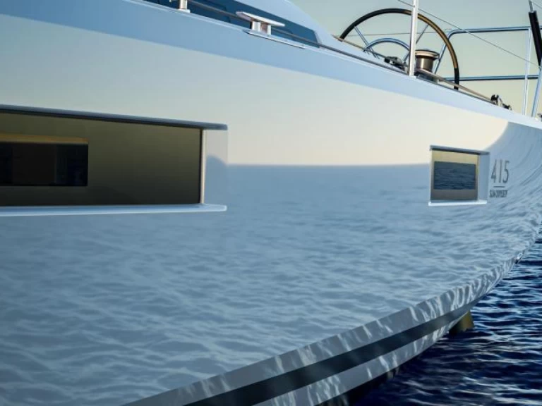 Jeanneau Sun Odyssey 415 między profesjonalistami a osobami prywatnymi w Níkiti