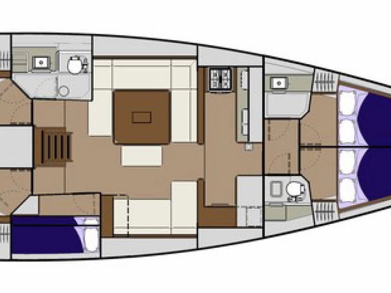 Wynajem łodzi Dufour Dufour 560 Grand Large w Rhodes (City) na SamBoat 
