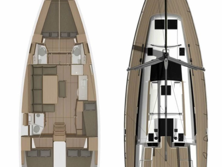 Dufour Dufour 460 Grand Large między profesjonalistami a osobami prywatnymi w Preveza