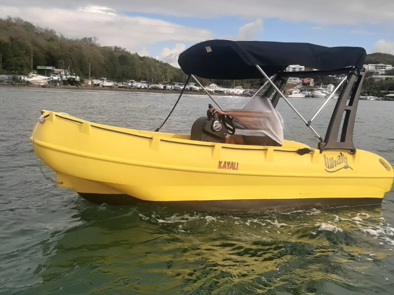 Wynajem Motorówka Whaly z patentem 