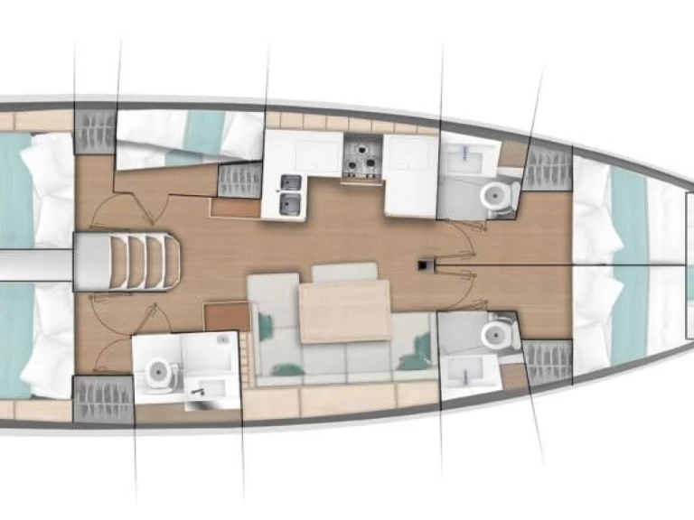 Wynajem łodzi Jeanneau Sun Odyssey 490 w Skradin na SamBoat 