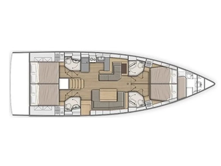 Wynajem łodzi Alimos tanio Oceanis 51.1