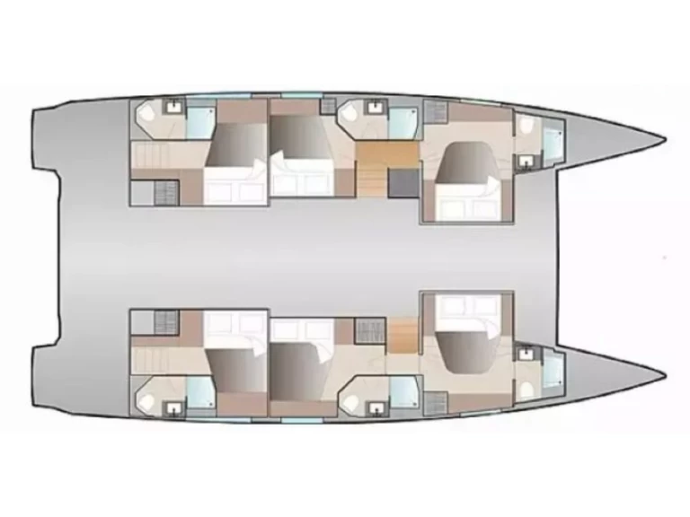 Fountaine Pajot Aura 51 między profesjonalistami a osobami prywatnymi w Alimos
