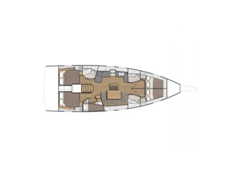 Wynajem Żaglowiec Bénéteau z patentem 