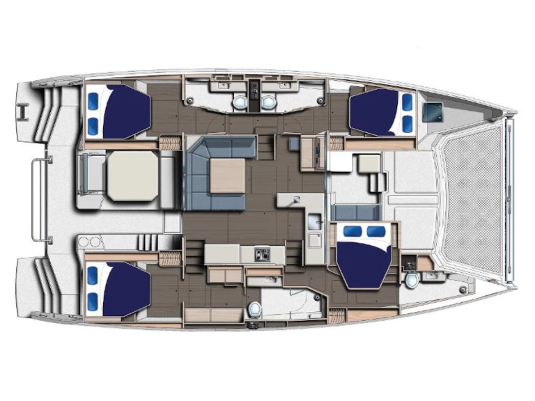 Wynajem łodzi Adaköy tanio Catamaran 50