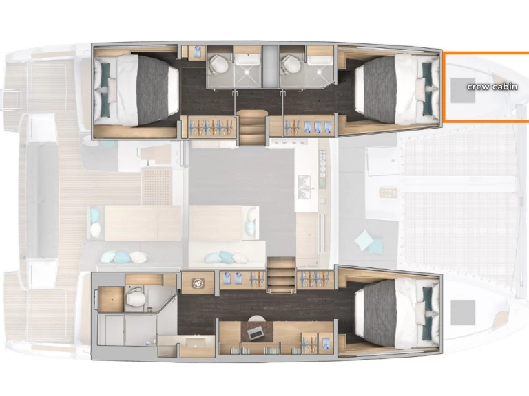 Wynajmij Katamaran z lub bez skippera Lagoon w Kaštela
