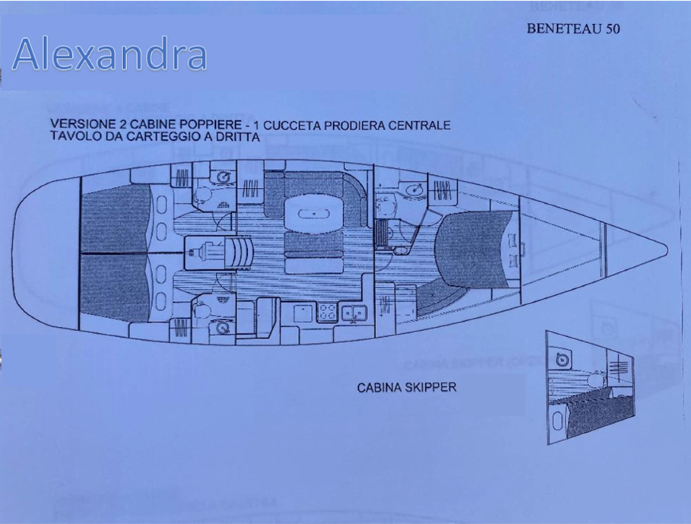 Wynajem Żaglowiec w Fezzano - Bénéteau Beneteau 50