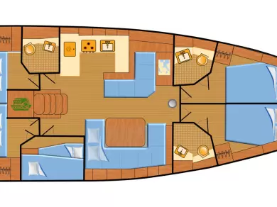 Wynajem łodzi Palma de Mallorca tanio Oceanis 51.1