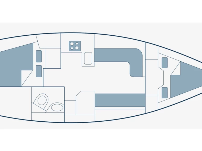Wynajmij Żaglowiec z lub bez skippera  w Kiáto
