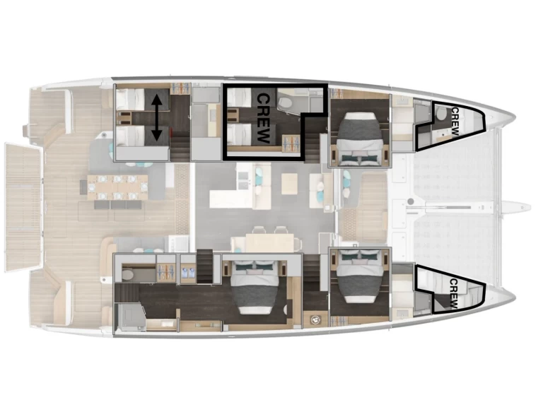 Wynajmij Lagoon Lagoon 60 w Cugnana Verde