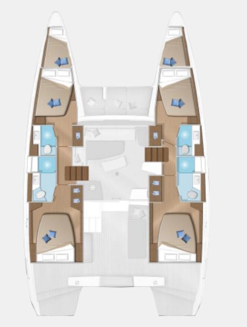 Wynajmij Katamaran z lub bez skippera Lagoon w Murter-Kornati