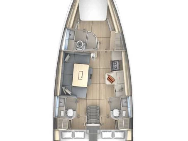 Wynajem Żaglowiec w Lavrio - Dufour Dufour 41