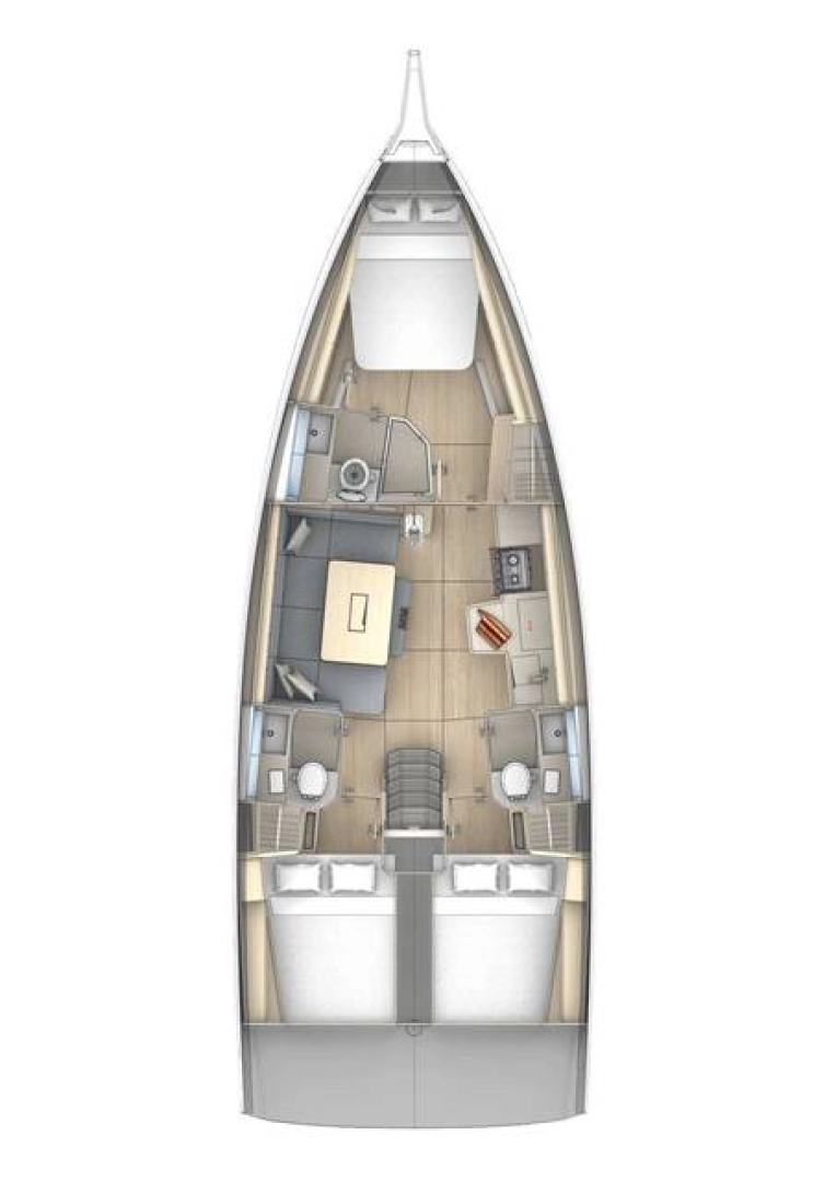 Wynajem Żaglowiec w Lavrio - Dufour Dufour 41