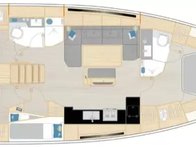 Hanse Hanse 460 między profesjonalistami a osobami prywatnymi w Pomer