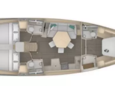 Wynajem Żaglowiec w Alimos - Dufour Dufour 44