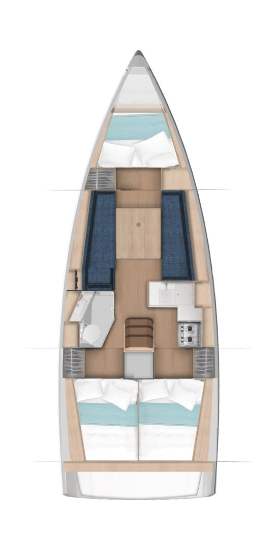 Wynajem w Komolac- Jeanneau Sun Odyssey 350 na SamBoat