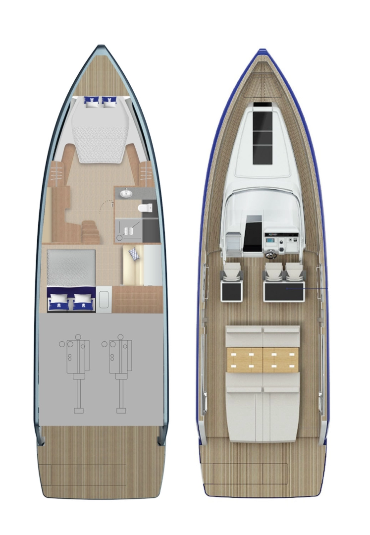Wynajmij Fjord Fjord 41 XL w Kaštela