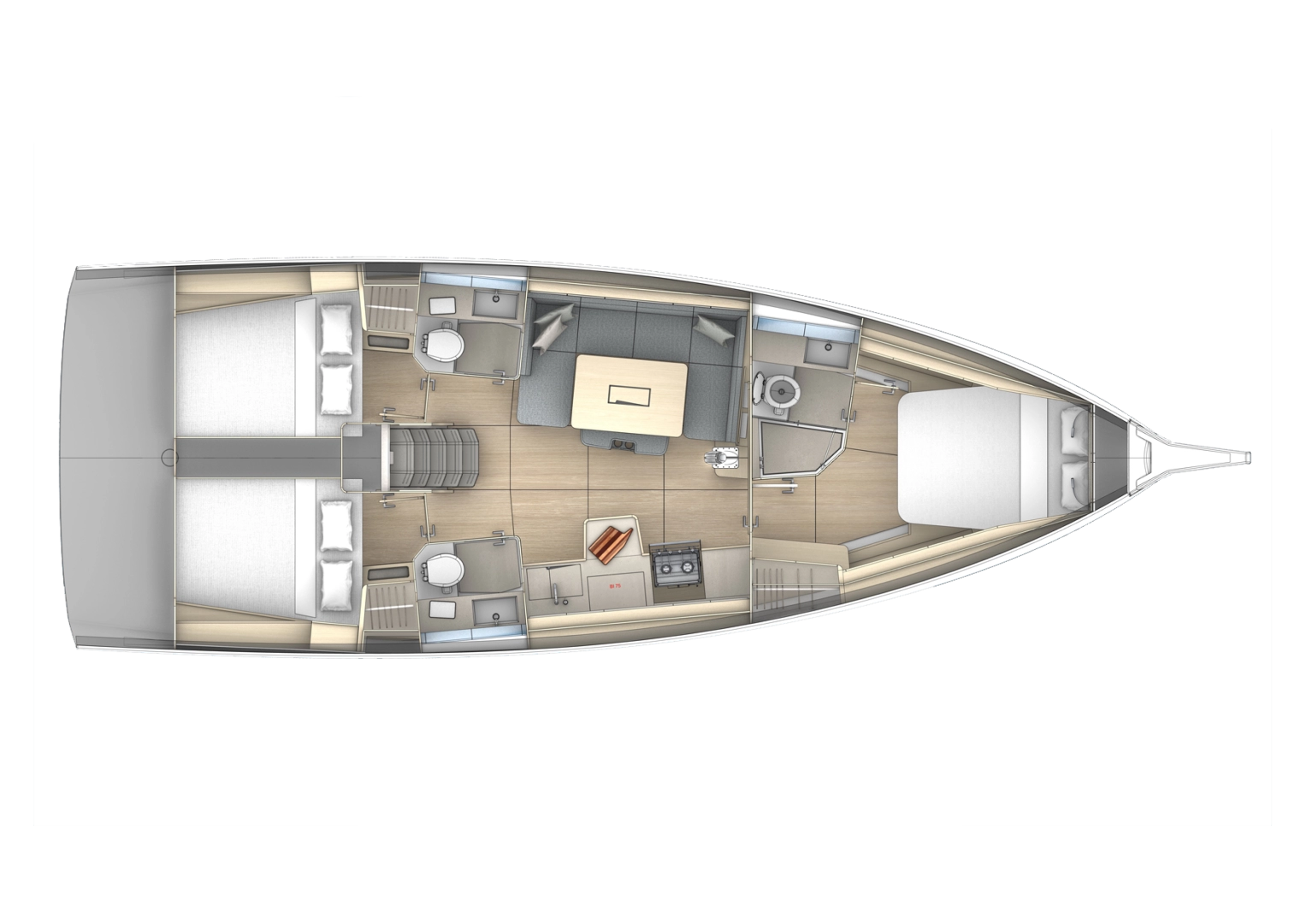 Wynajem w Goecek- Dufour Dufour 41 na SamBoat