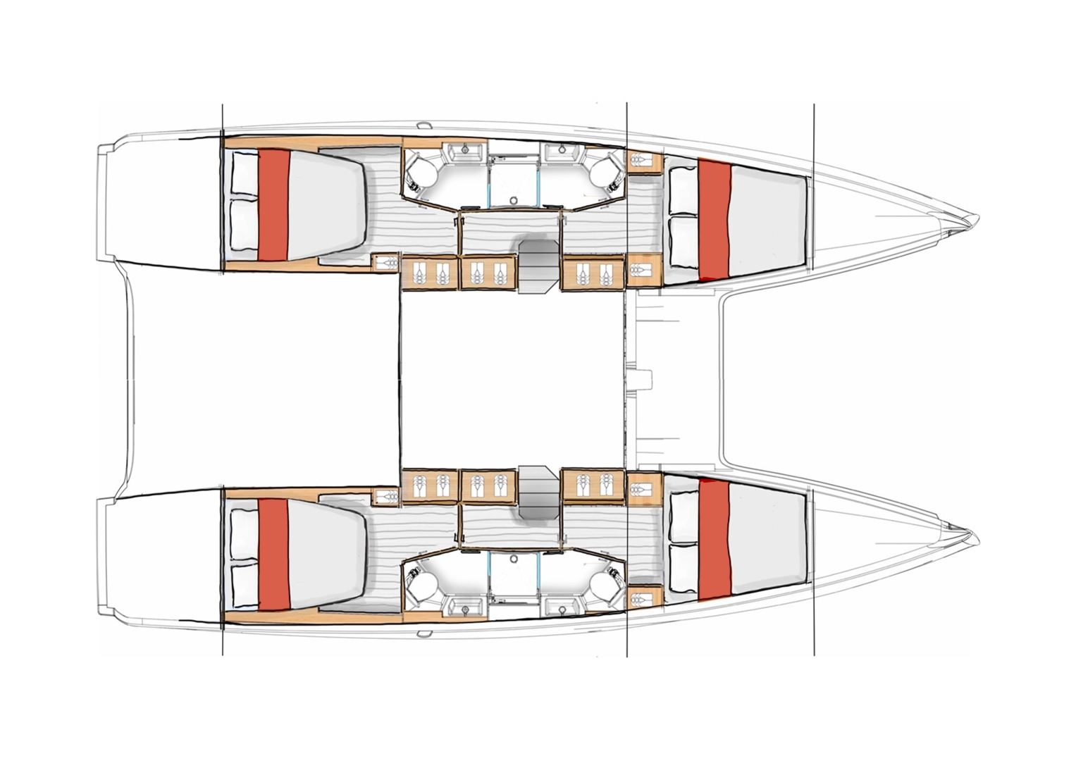 Wynajem łodzi Zaton tanio Excess 13 - 4 + 1 cab.