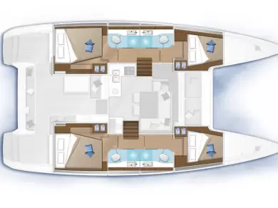 Wynajem łodzi Lagoon Lagoon 40 w Kaštela na SamBoat 