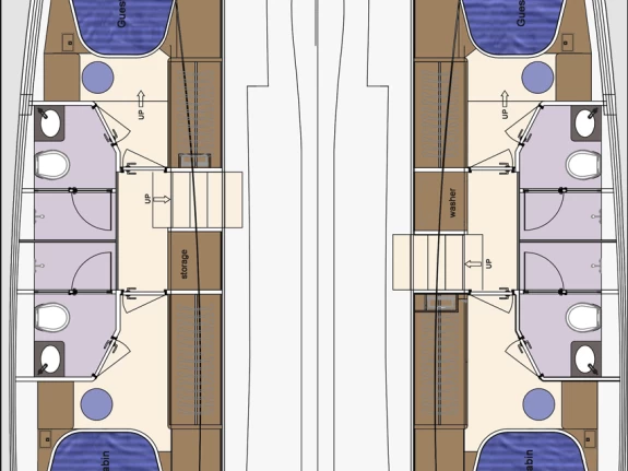 Wynajmij HeySea Seaview 50 w Marsh Harbour