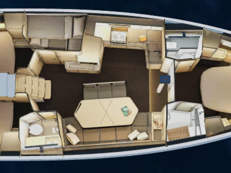 Wynajem Żaglowiec Dufour z patentem 