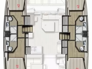 Wynajem łodzi Bali Bali 4.5 w Bonaire na SamBoat 