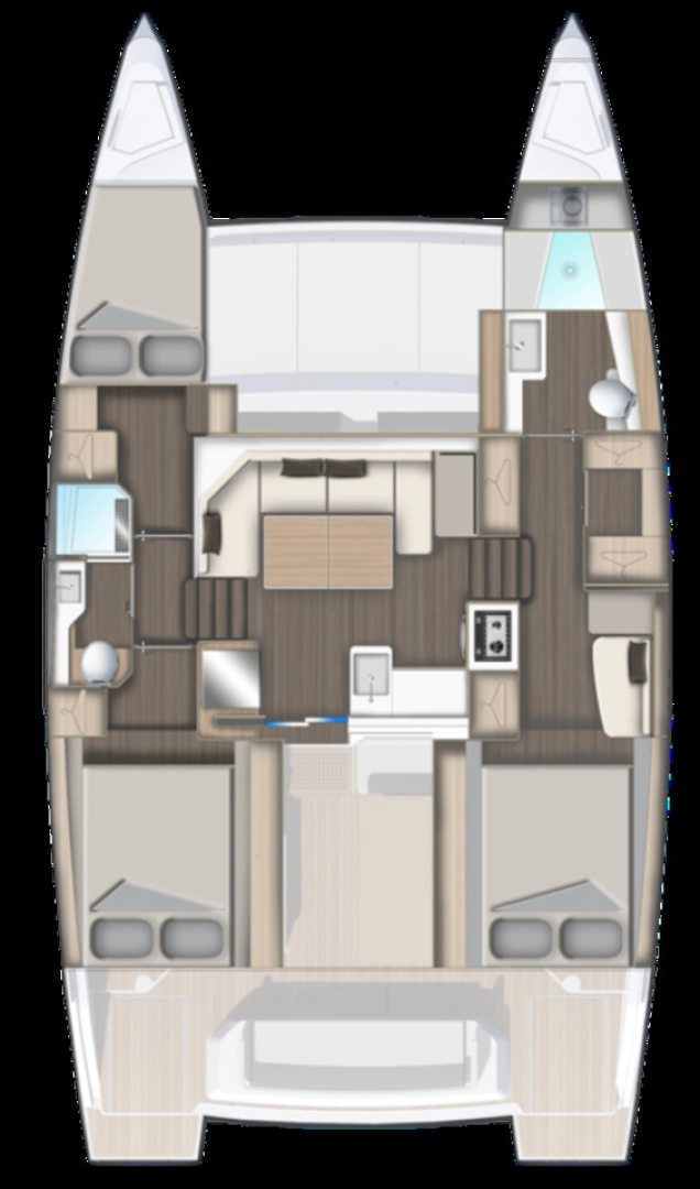 Wynajem łodzi Aventura Aventura 37 - 3 cab. w Pirovac na SamBoat 