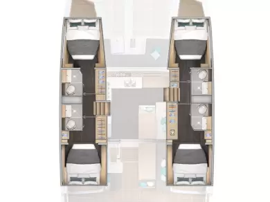 Wynajmij Lagoon Lagoon 43 w Rogoznica