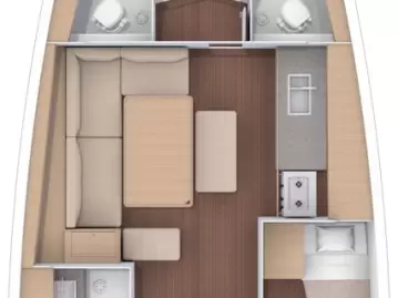 Wynajem Żaglowiec w Preveza - Dufour Dufour 460 Grand Large