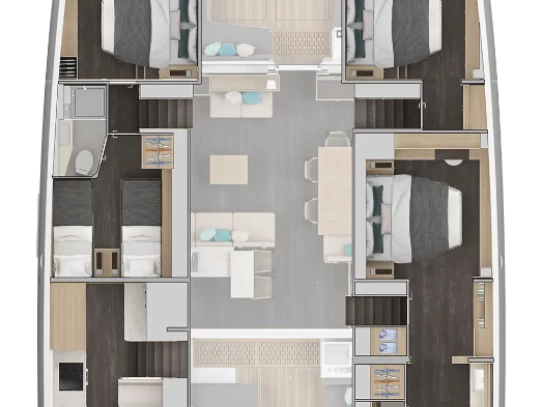 Katamaran do wynajmu w Portisco w najlepszej cenie