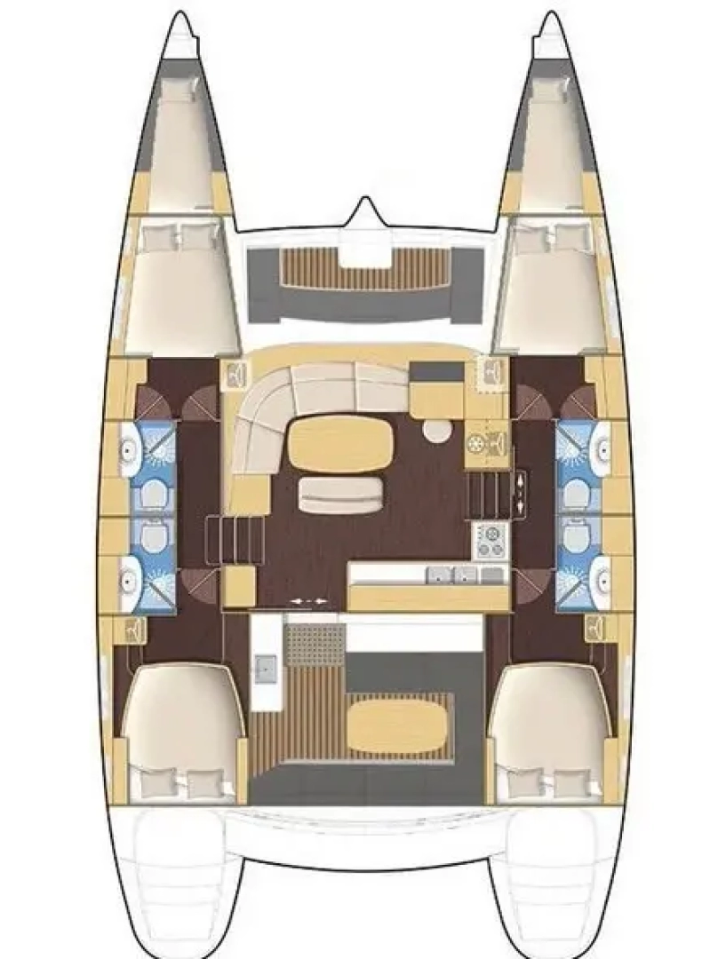 Wynajmij Lagoon Lagoon 440 w Preveza