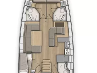Bénéteau Oceanis 51.1 między profesjonalistami a osobami prywatnymi w Capo d'Orlando