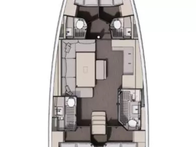 Wynajem Żaglowiec w Cagliari - Dufour Dufour 470