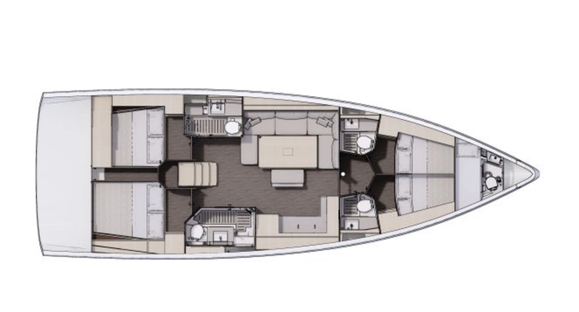 Wynajem Żaglowiec Dufour z patentem 