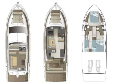 Wynajem łodzi Sealine Sealine F430 w Dubrownik na SamBoat 