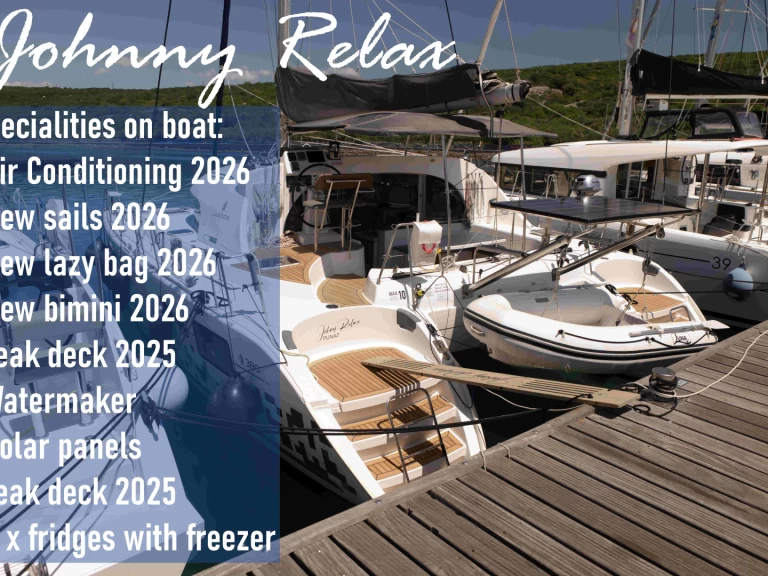 Wynajem Katamaran Lagoon z patentem 