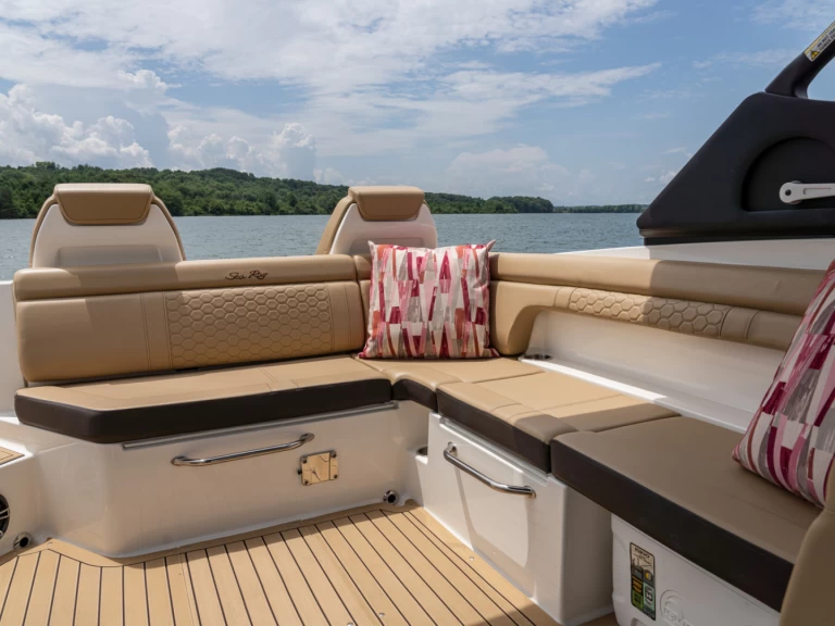 Sea Ray SDX 290 między profesjonalistami a osobami prywatnymi w Mahon Port