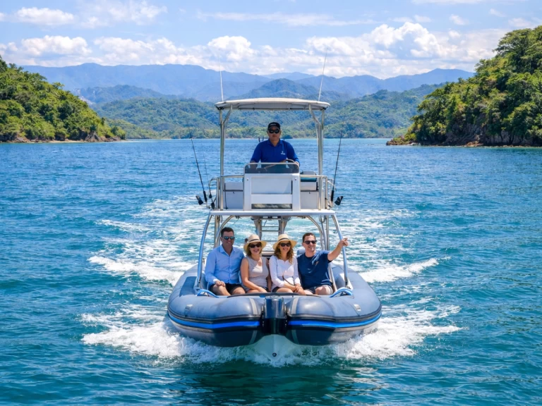 Wynajem łodzi Coco Bay tanio Zodiac 28 FT