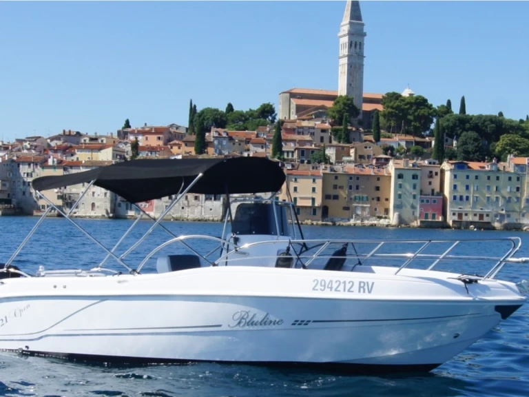 Wynajem łodzi Rovinj tanio Bluline 21 Ft Open