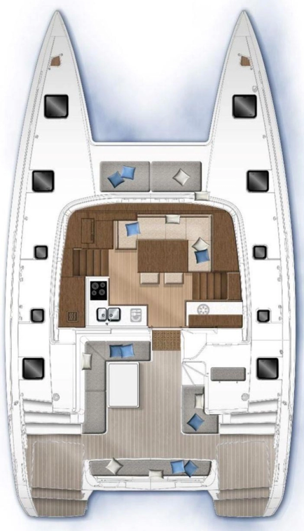 Wynajem Katamaran w Sibenik - Lagoon Lagoon 40