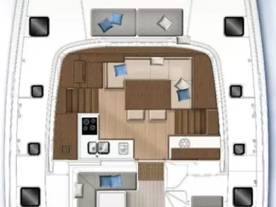 Wynajem Katamaran w Sibenik - Lagoon Lagoon 40