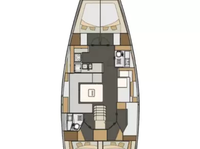 Wynajem Żaglowiec Elan z patentem 